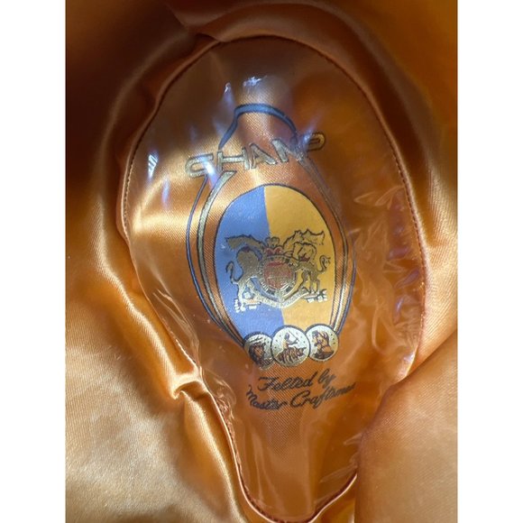 Champ Feel The Felt Fedora Hat Felted By Master Craftsman Gray Men's 21" - Picture 4 of 9